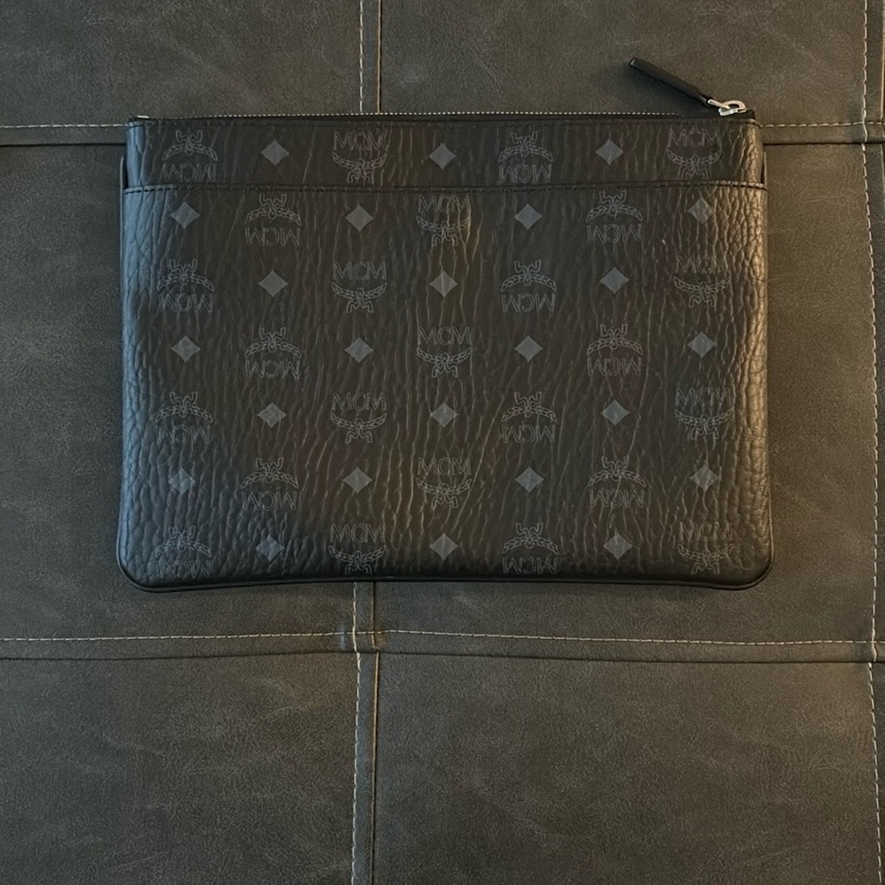 MCM Black Clutch